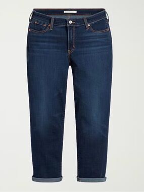 Levi's Boyfriend Jeans in Cobalt Layer Blue, Plus-Size 22W, NWT